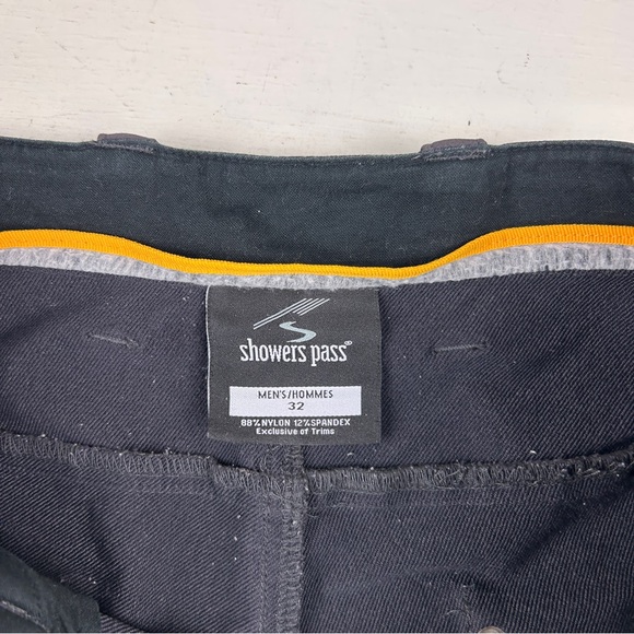 Shower Pass Casual Cycling Pants Nylon Stretch Gray Stretch 32 X 32 Inseam - Picture 4 of 7